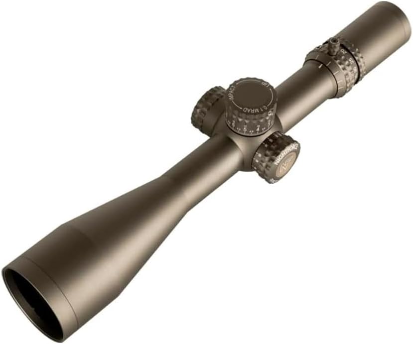 Nightforce ATACR 7-35x56mm F1 Riflescope - First Focal Plane (FFP), DigIllum Illuminated Reticle, ZeroStop, Adjustable Parallax, Long Range Precision Scope