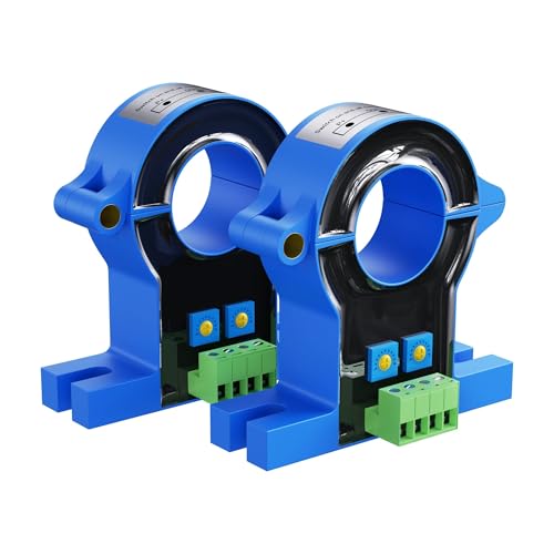 Sensor CA transmisor CC RS485 JXK-7 con salida de 4-20mA y ventana de 25mm para automatización