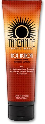OC Tanzanite Instant Dark Hot Action W/Bronzers 9 oz