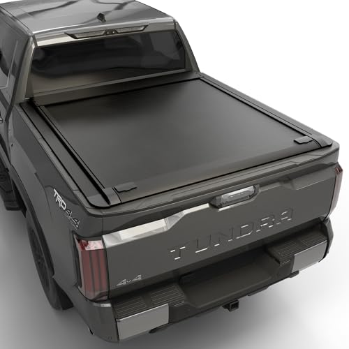 Tonotek Retractable Tonneau Cover Fits 2022-2026 Toyota Tundra