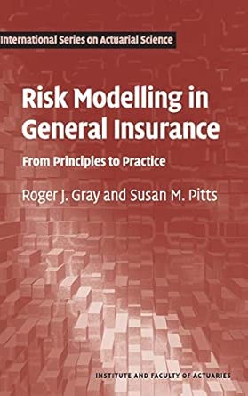 Risk Modelling in General Insurance: From Principles to Practice book cover