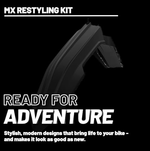 Body kit restyle RM blk plastique de remplacement pour moto abîmée - 4