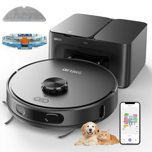 SHELIKI D60S MAX Robot Vacuum