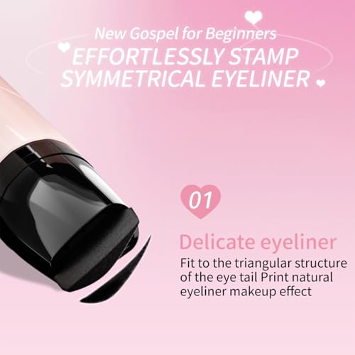 Delineador de gel negro con sello plegable para principiantes miniatura 2