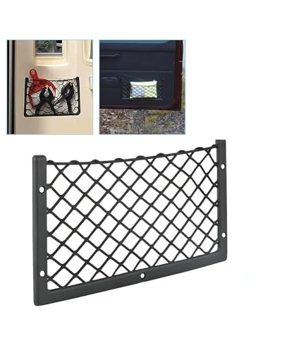 Filet de rangement pour coffre et siège auto élastique 32x17cm - 3