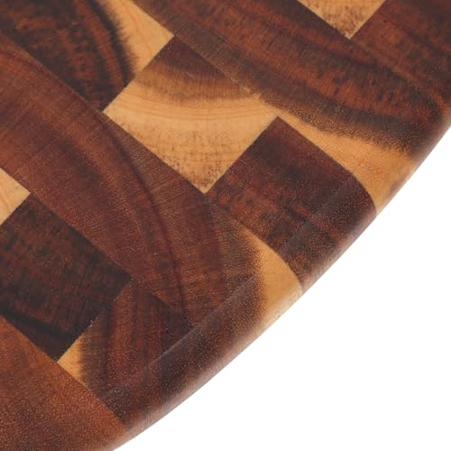 Tabla de cortar resistente al desgaste SHINEOFI en madera de acacia duradera 4