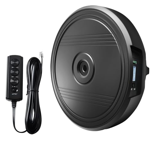 EagleNav 800W Powered 12' Car Subwoofer, Deep Bass, Anti-Theft Spare Tire Design, Plug & Play, OEM-Style Spare Tire Mount, No Space Wasted, High Output for Cars & Trucks