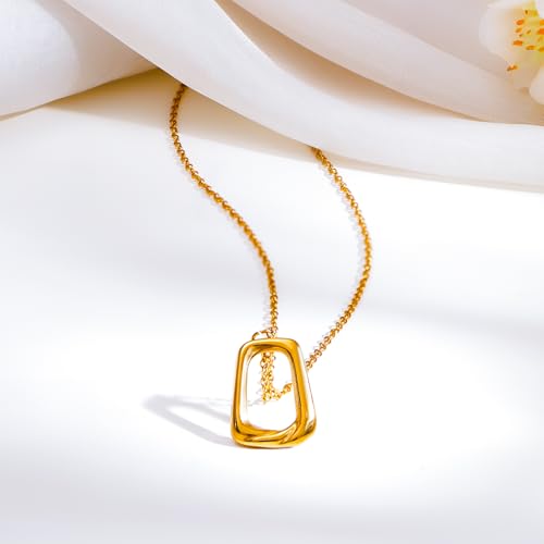Image of Rubans Demi Fine Stainless Steel Pendant Chain Daily Gift for Women & Girls