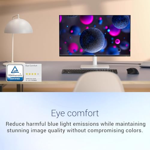 Image of Dell 24 inch FHD Monitor, 1080p IPS Display, 144Hz Refresh Rate, 1ms, AMD FreeSync, Dual 3W Built-in Speakers, 99% sRGB, Fully Adjustable Stand with Height /Tilt /Pivot /Swivel, Ash White