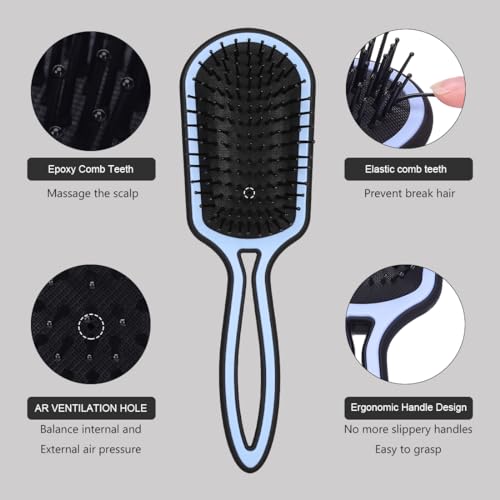 Detangling Paddle Brush for Smooth Hair | Glide Through Tangles