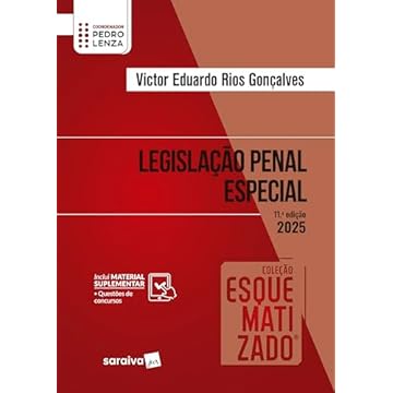 Capa do livro Coleção Esquematizado - Legislação Penal Especial - 11ª Edição 2025