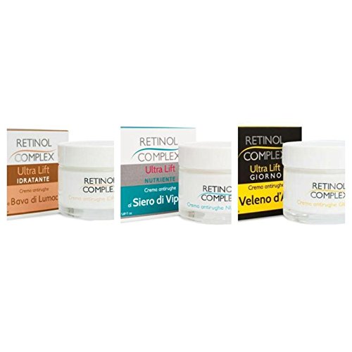 Kit de 3 cremas antiarrugas:1 crema de baba de caracol + 1 crema de serum de víbora + 1 crema de veneno de abeja Cover