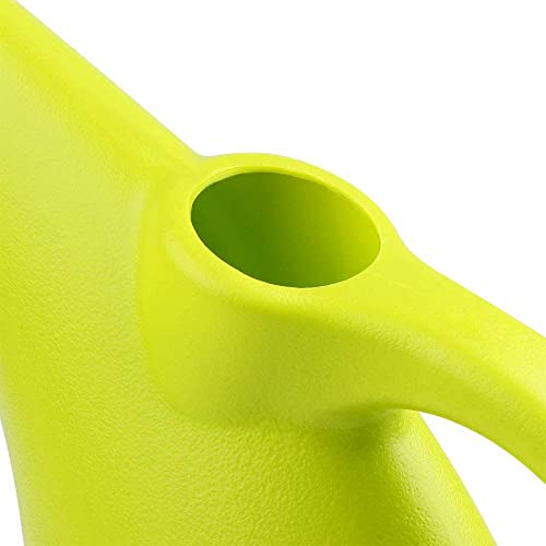 Mylifeunit Plastic Watering Can, Elegant Watering Pot, 1/2-Gallon (Green) #TOP1