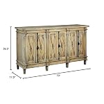 Sunset Trading Cottage 70" Arrow Credenza | Driftwood Brown Solid Mahogany Wood Fully Assembled Sideboard Sunset Trading Cottage 70 Arrow Credenza Driftwood Brown Solid Mahogany Wood Fully Assembled Sideboard
