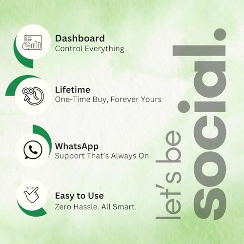 Image of WhatsApp Standee with NFC & QR Code | Acrylic Standee for Chat, Group, Community, or Channel Access | Configure via Dashboard | Contactless Display