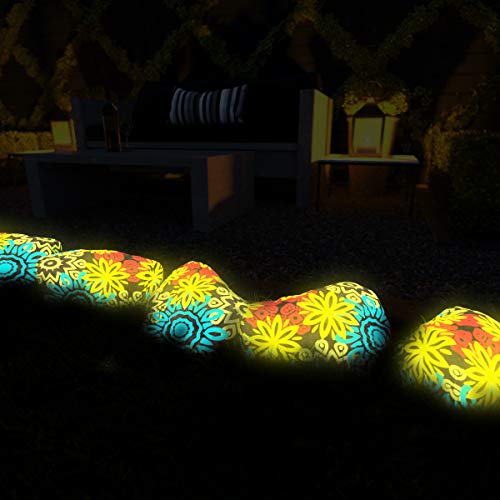 Peinture murale lumineuse phosphorescente pour balisage nocturne