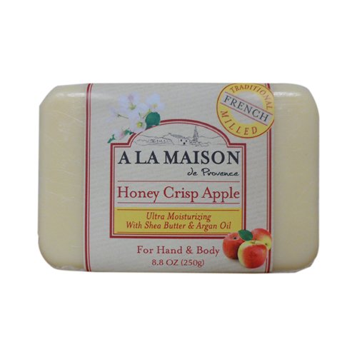 Bulk Saver Pack 4x8.8 OZ : A La Maison Bar Soap - Honey Crisp Apple