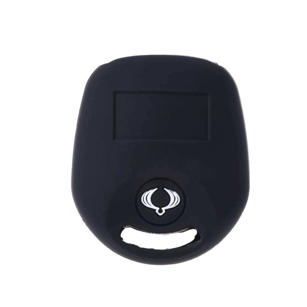 BIlinli Custodia Protettiva per Portachiavi in ​​Silicone a 2 Pulsanti per SsangYong ACTYON Kyron REXTON 2