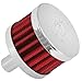 K&N Vent Air Filter/ Breather: High Performance, Premium, Washable, Replacement Engine Filter: Filter Height: 1.5 In, Flange Length: 0.875 In, Shape: Breather, 62-1015