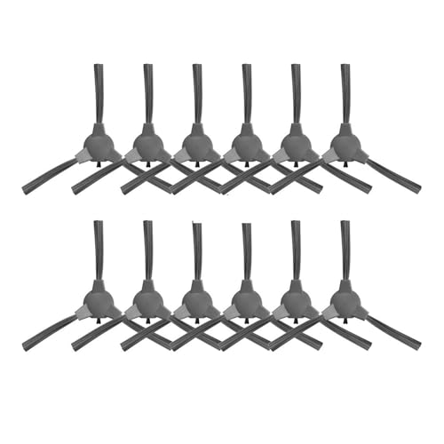 Nilnyvda Compatible Compatible con Lenovo E1 Robot Aspirador Rodillo Principal Cepillo Lateral Filtro Hepa Trapeadores Paños Trapos Accesorios Piezas de Repuesto(Set 4)