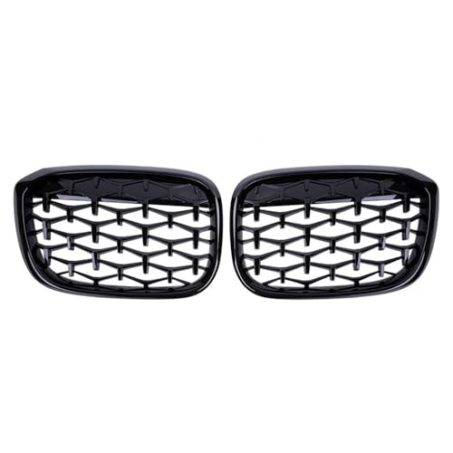Garniture de calandre pare-chocs avant accessoires brillants pour X3 G01 X4 G02