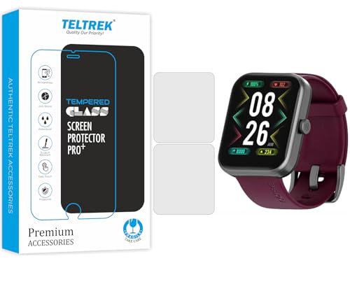 Image of Screen Protector Compatible With Noise ColorFit Pulse 2 Max Smartwatch, Full Hydrogel TPU Screen Guard not a Tempered Glass (Pack of 2)