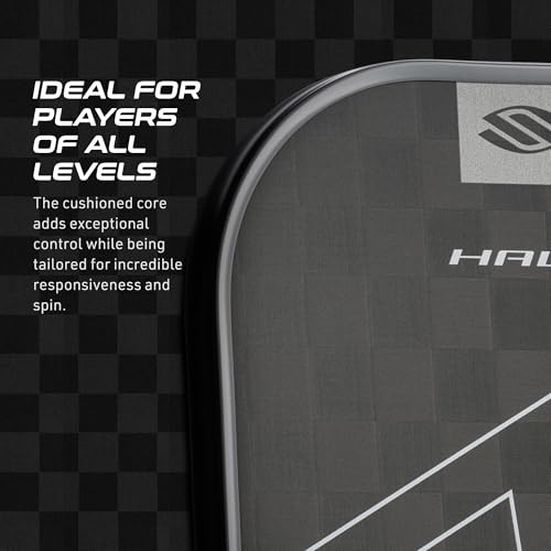 Image of Selkirk Sport SLK Halo Pickleball Paddles | T700 Raw Carbon Fiber Paddle