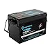 12V 300Ah LiFePO4 Lithium Battery with Smart 200A BMS,3840WH, Max.2560W Load Power,Compact Lithium Iron Phosphate Battery for Solar, RV, Home Energy Storage (12V300AH Smart)
