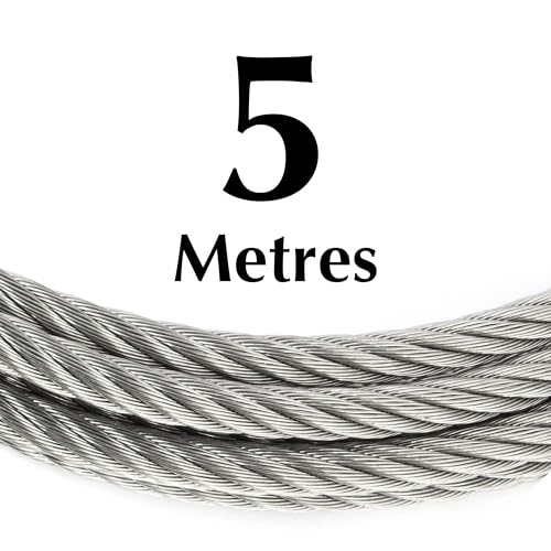 Wire Rope Steel Cable Premium Quality Galvanised Zinc Metal Wire Rope Cable Diameter: 1mm Length: 1m - Image 8