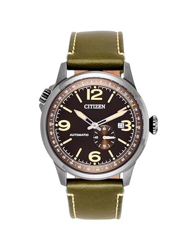 Image of Citizen Mechanical 42 mm Black Dial Men Watch- NJ0147-18X