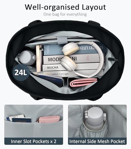 Sac ordinateur portable femme oscaurt léger et zippé en velours