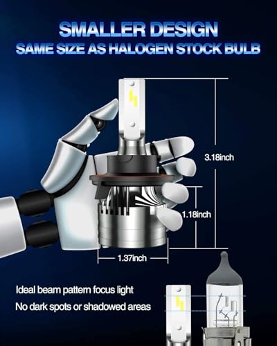 Image of Marsauto Plug-N-Play H13 Fog Lights: Easy Installation for ATVs (Pack of 2)