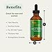 J'Organic Solutions Growth-Plus Scalp Nourishing Oil – Natural Hair Serum for Thicker Edges & Healthy Scalp (2 oz)