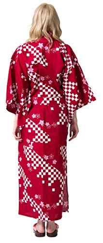 Image of Dita Tokyoin Traditional Made In Japan Cotton Yukata Robe (Japanese Pajama Kimono) Easy Wearing set2