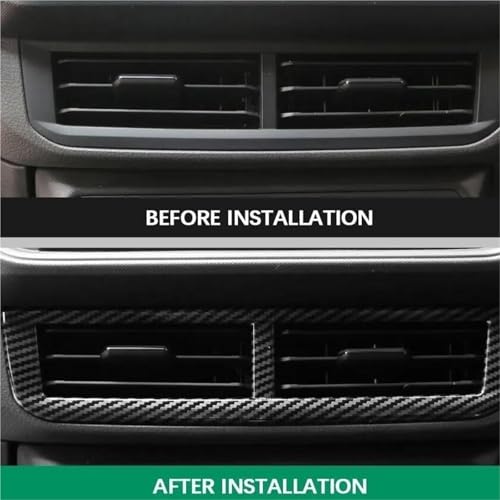 Autocollant ventilation climatisation VW T-Cross 2019-2023 console - 4