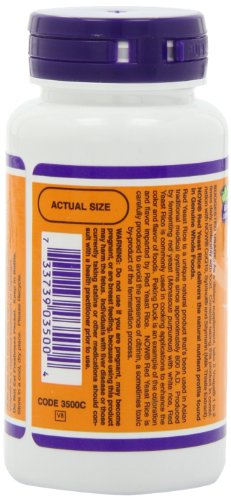 Now Red Yeast Rice 600Mg, 60 Capsules (Pack Of 2) #TOP4