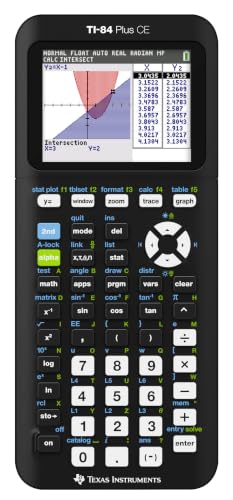 Texas Instruments TI-84 Plus CE Color Graphing Calculator,...