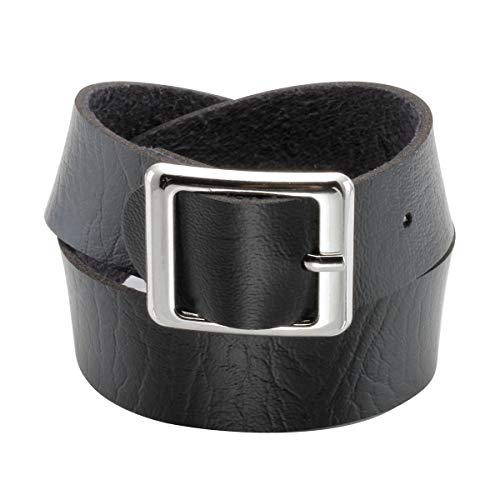 Eigso Vintage Punk Goth Studded Rivet Pu Leather Collar Choker Necklace with Spikes Adjustable3