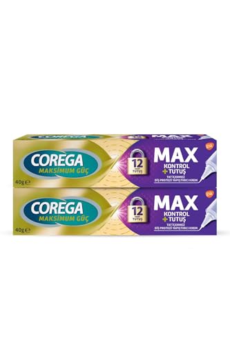 Maksimum Kontrol Protez Yapıştırıcı Krem 40 g, 2'li Paket