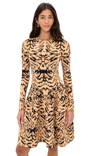 Ulla Johnson Women's Camryn Jacquard Knit Long Sleeve Dress
