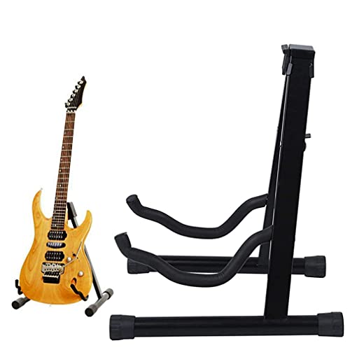 Stand de guitare universel pliant un cadre en fer noire portable portable réglable pour la guitare basse acoustique… - Les Beatles, Paul McCartney, John Lennon, RIngo Starr, George Harrison Stand de guitare universel pliant un cadre en fer noire portable portable réglable pour la guitare basse acoustique… – Image 7