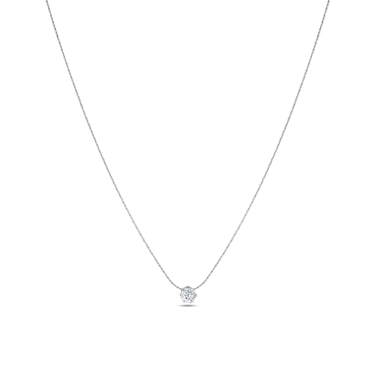 Classic Solitaire Necklace for Women - Jewellery Gift for Girls & Women | Waterproof & Anti-Tarnish, Stylish & Trendy Necklaces for Ladies-image-48
