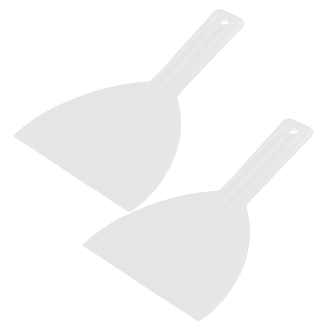 Coupe-pâte blanc anti-adhérence pour décoller la pâte à pizza sans déchirure, 2pcs