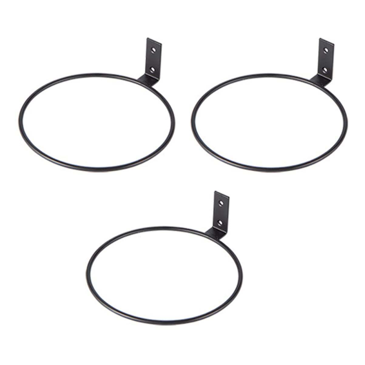 Zerodeko 3pièces Support Mural Pour Pot De Fleurs Crochet Suspendu Fer Support Pour Jardinière Crochets De Suspension Pour Pot De Fleur