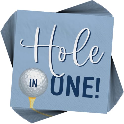 Serviette en papier épaisse anti-goutte motif golf pour éviter les taches sur les tables