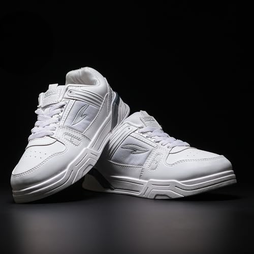 Image of ASIAN Men CHICAGO-01 Stylish Casual Mid Top Sneakers and Trendy Shoes with Laces for Men & Boys | Perfect for Wearing to Outings, and Comfortable All-Day Use, Stylish and Durable