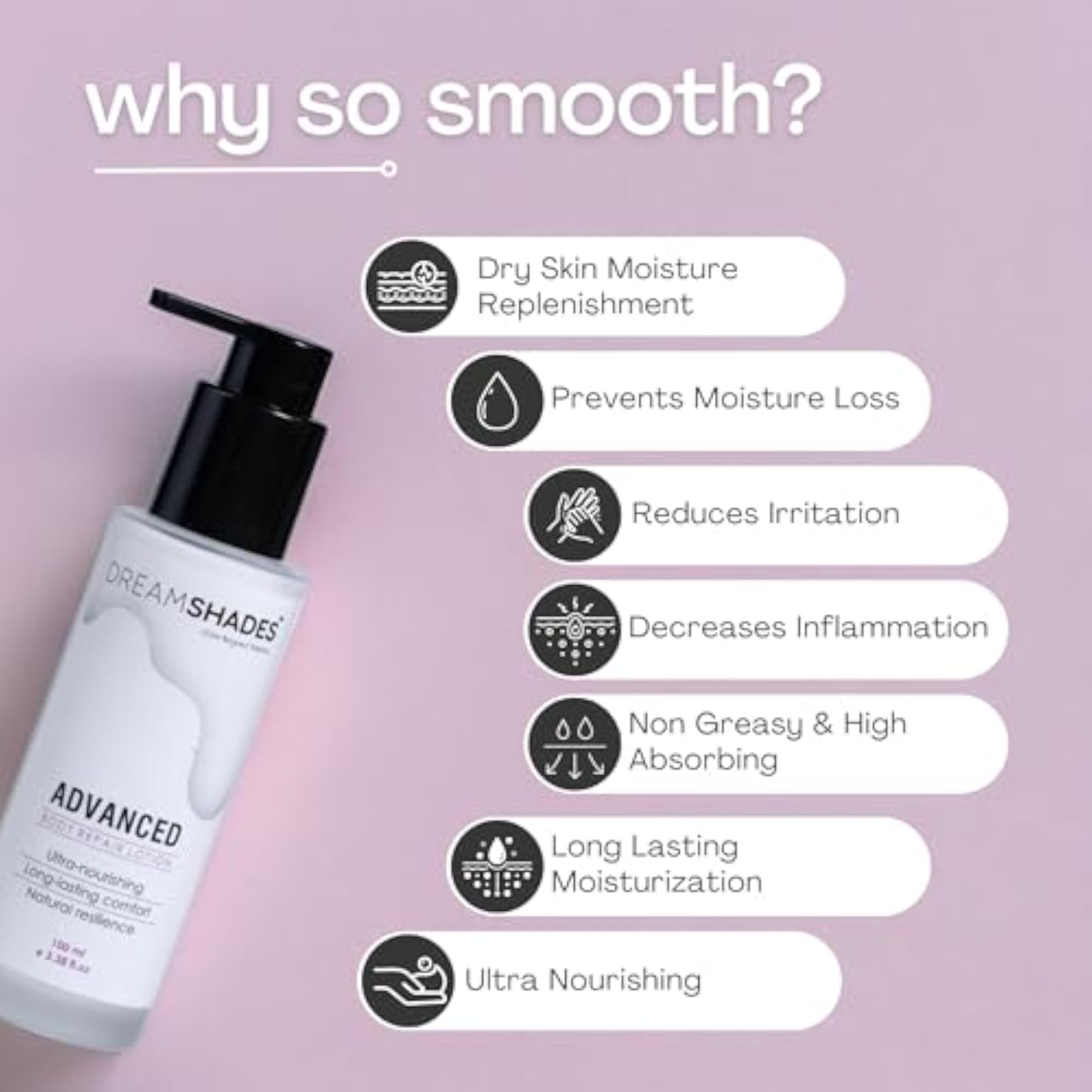 Dream Shades Advanced Body Repair Lotion, 100 ML
