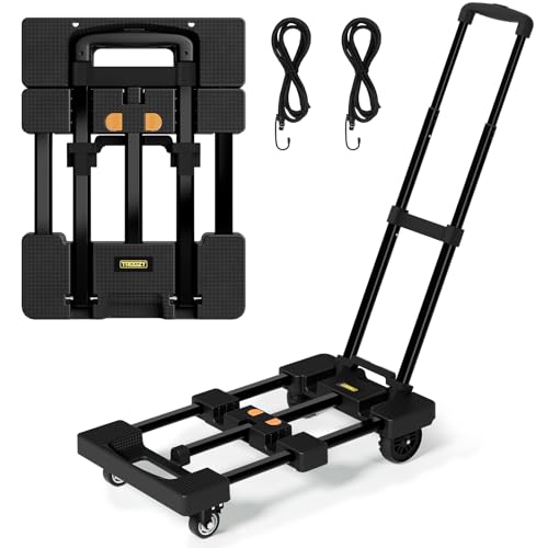 TROOZY Folding Hand Truck 500 LB,...