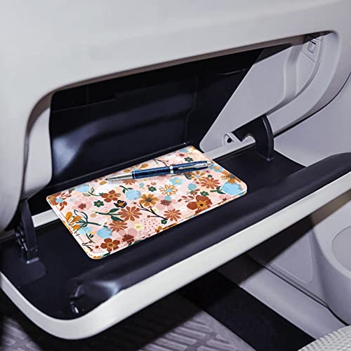 Image of CoBak Car Registration and Insurance Holder - Vehicle Glove Box Car Organizer,Auto Truck Comparment Accessories Case with Magnetic Closure for Driver License,Cards
