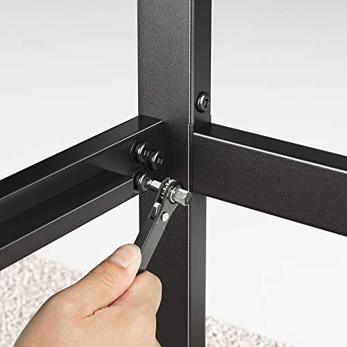 Image of Zinus Urban Metal and Wood Platform Bed with Wood Slat Support , Full